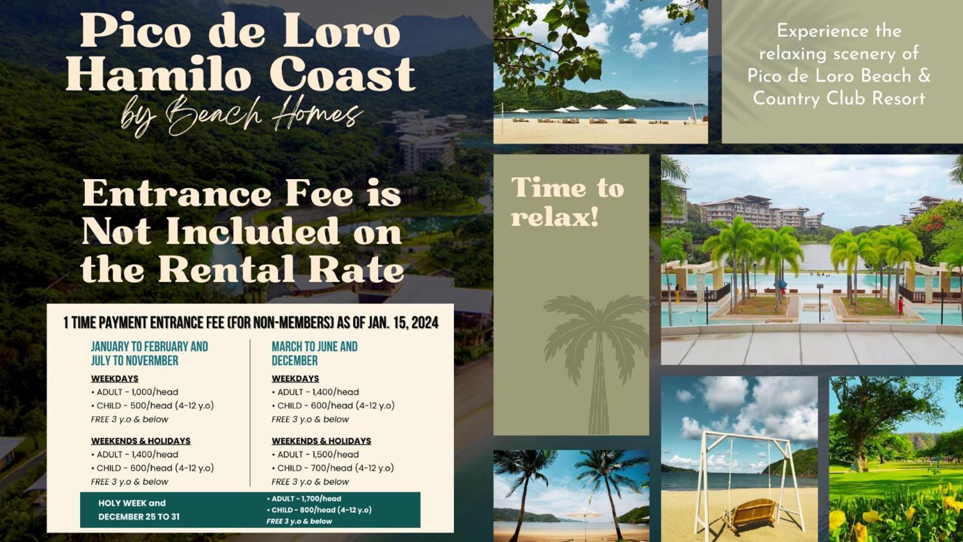Pico De Loro Hamilo Coast By Beach Homes 나숙부 외부 사진
